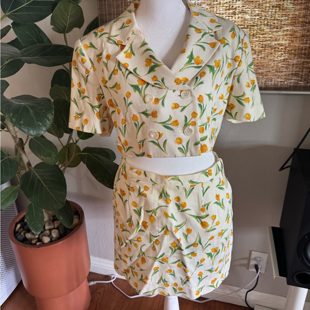 Vintage Summer Le Suit set!